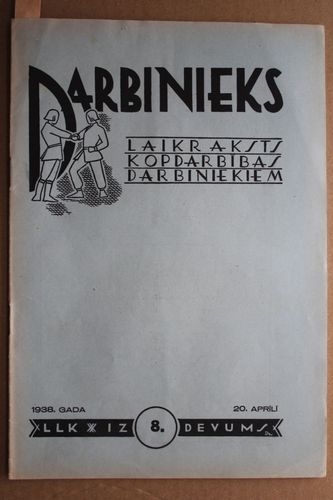 Darbinieks 1938g. Nr.8