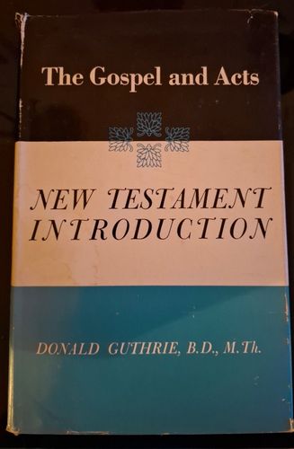 The Gospels And Acts New Testament Introduction