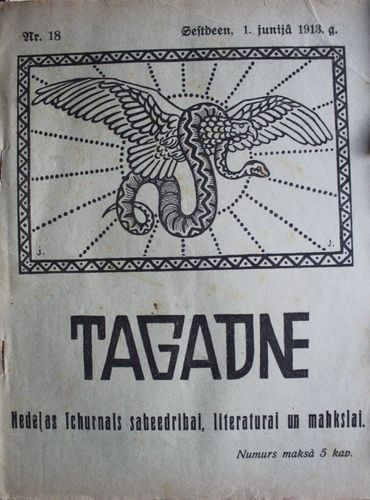 Tagadne. 1913 g. Nr.18