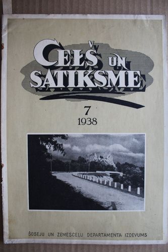 Ceļš un Satiksme. 1938g. Nr. 7