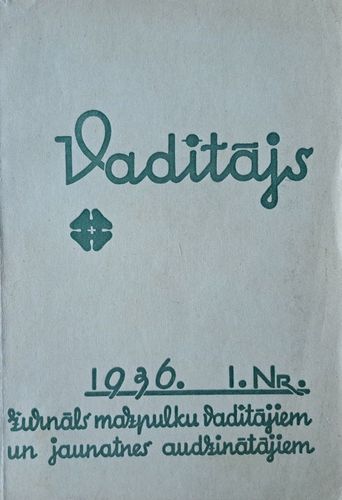 Vadītājs 1/1936