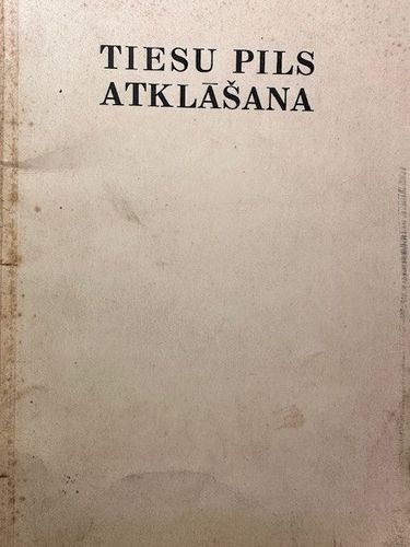 Tiesu pils atklāšana