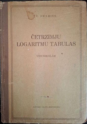 Četrzīmju logaritmu tabulas