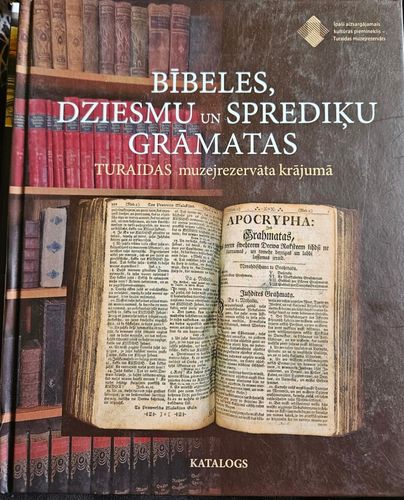 Bībeles dziesmu un sprediķu grāmatas. Turaidas muzejarezervāta krājums.