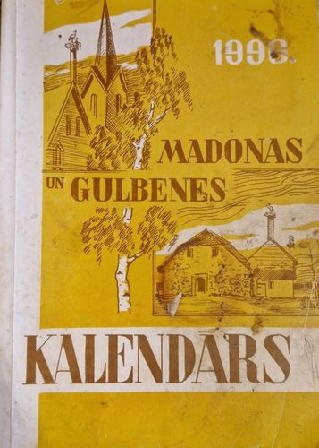 Madonas un Gulbenes kalendārs 1996. gadam
