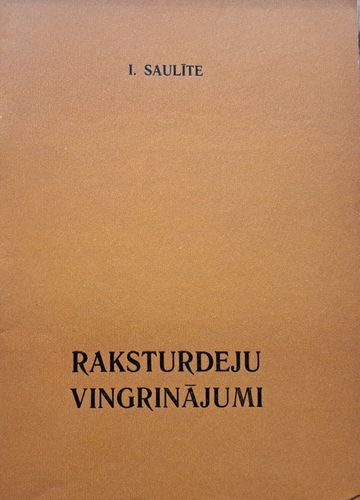 Raksturdeju vingrinājumi