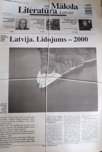 Literatūra un māksla Latvijā 2000 gads Nr.1-52