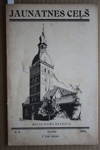 Jaunatnes Ceļš. 1934 g. Nr.4