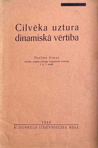 Cilvēka uztura dinamiskā vērtība
