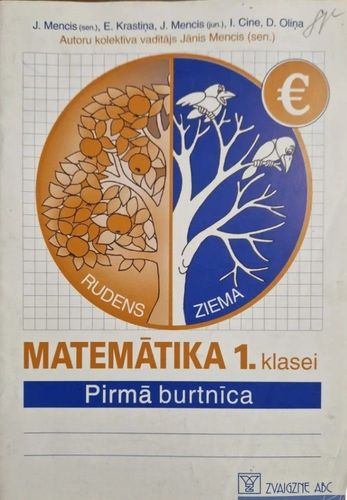 Matemātika 1. klasei. Pirmā burtnīca