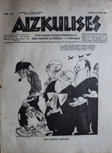 Aizkulises.  1929 g. Nr  2