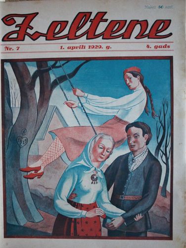 Zeltene. 1929 g. Nr. 7