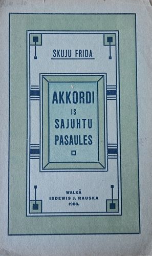 Akkordi iz sajūtu pasaules Akkordi iz sajūtu pasaules