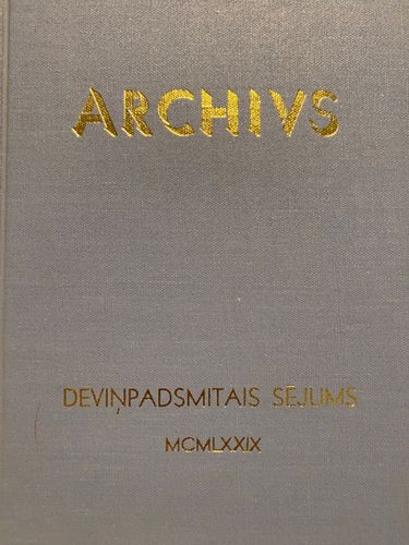 Archivs XIX