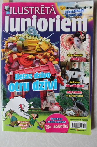 Ilustrētā Junioriem. 2015g. septembris.