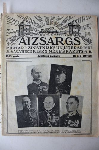 Aizsargs. 1933 g. Nr.  5/6.