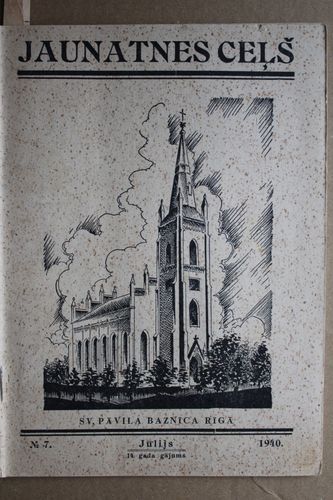Jaunatnes Ceļš. 1940 g. Nr.7