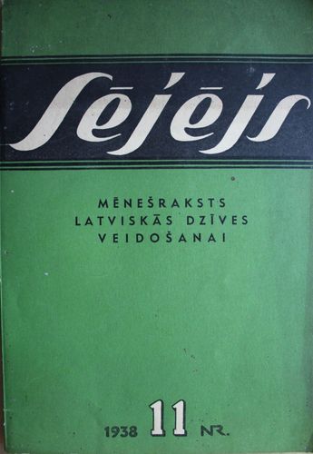 Sējējs. 1938 g. Nr. 11
