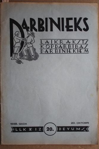 Darbinieks 1938g. Nr.20.