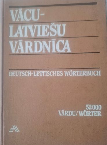 Vācu-Latviešu vārdnīca 