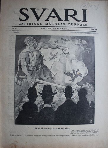 Svari.  1930 g. Nr.  10