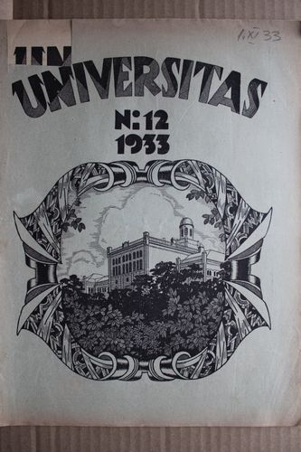 Universitas 1933 g. Nr. 12