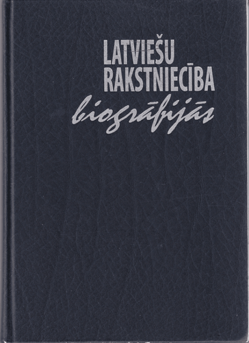 Latviešu rakstniecība biogrāfijās