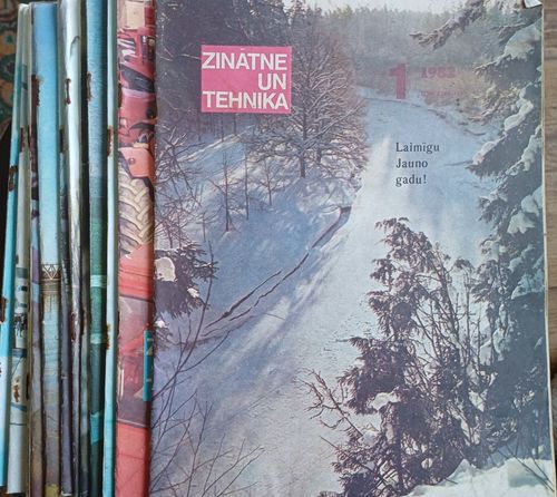 ZINĀTNE UN TEHNIKA / 1982.g. / 12 gb.