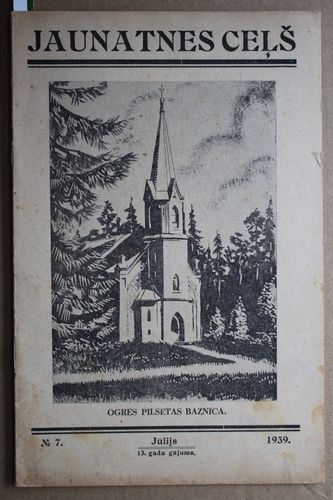 Jaunatnes Ceļš. 1939 g. Nr.7