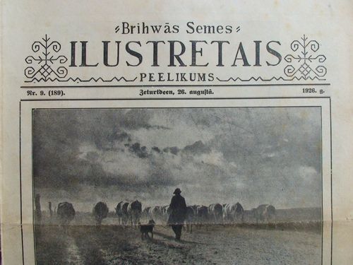 Brīwās Zemes  Ilustretais Pielikums.  1926g. Nr.9