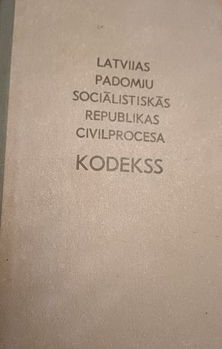 LPSR civilprocesa kodekss