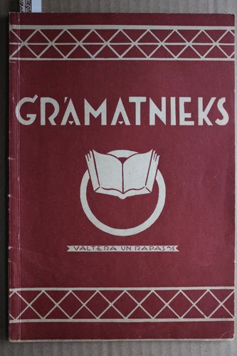 Grāmatnieks. 1937 g. decembris.