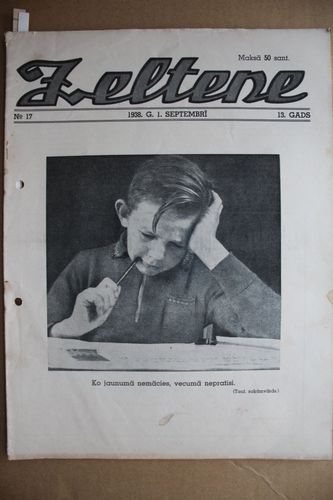 Zeltene. 1938  g. Nr. 17