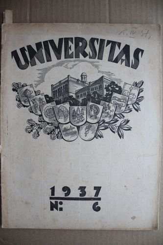 Universitas 1937g. Nr.6