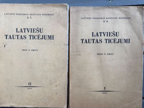 Latviešu tautas ticējumi 1, 2