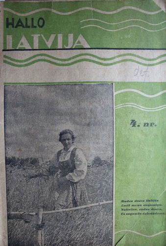 Hallo Latvija. 1941 g. Nr.4