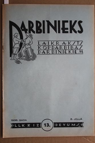 Darbinieks 1938g. Nr.13
