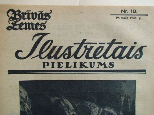 Brīvās Zemes Ilustrētais Pielikums. 1938 g. Nr. 18