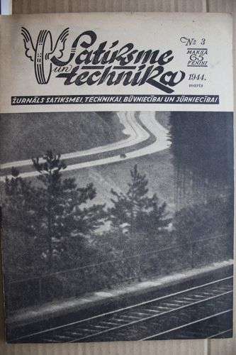 Satiksme un Technika. 1944 g. Nr.3