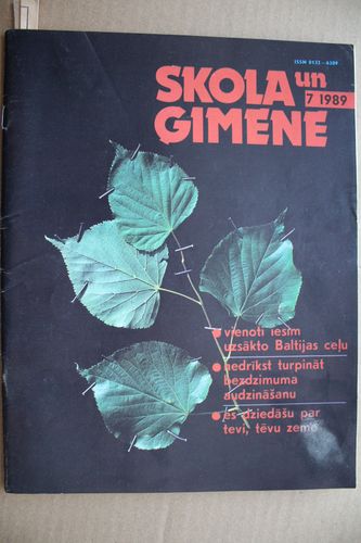 Skola un Ģimene.  1989g. Nr.7.