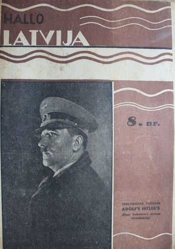 Hallo Latvija.  1941 g. Nr. 8