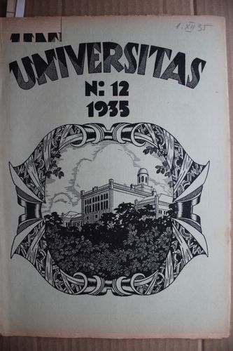 Universitas 1935 g. Nr.12