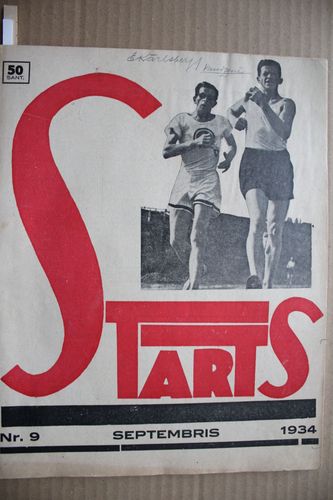 Starts. 1934 g. Nr. 9