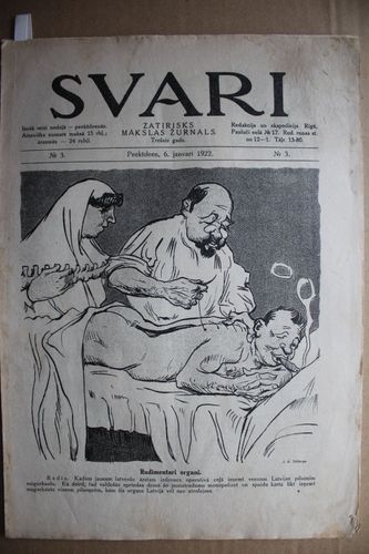 Svari. 1922 g. Nr.  3.