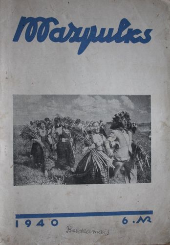 Mazpulks. 1940 g. Nr.6 (izdevuma pēdējais  numurs)