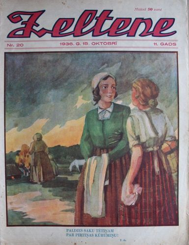 Zeltene. 1936  g. Nr. 20