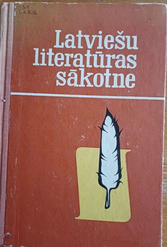 Latviešu literatūras sākotne