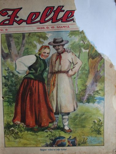 Zeltene. 1936  g. Nr. 6