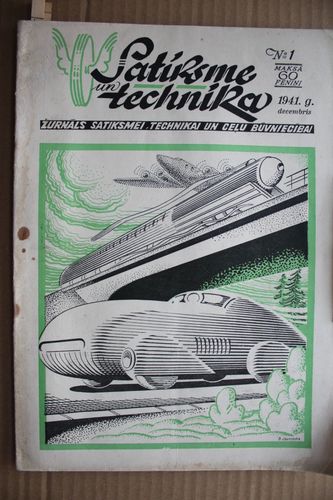Satiksme un Technika.1941 g.Nr. 1.