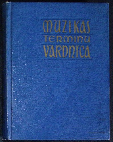 Mūzikas terminu vārdnīca